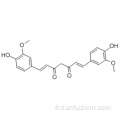 1,6-heptadiène-3,5-dione, 1,7-bis (4-hydroxy-3-méthoxyphényl) -, (57188082,1E, 6E) - CAS 458-37-7